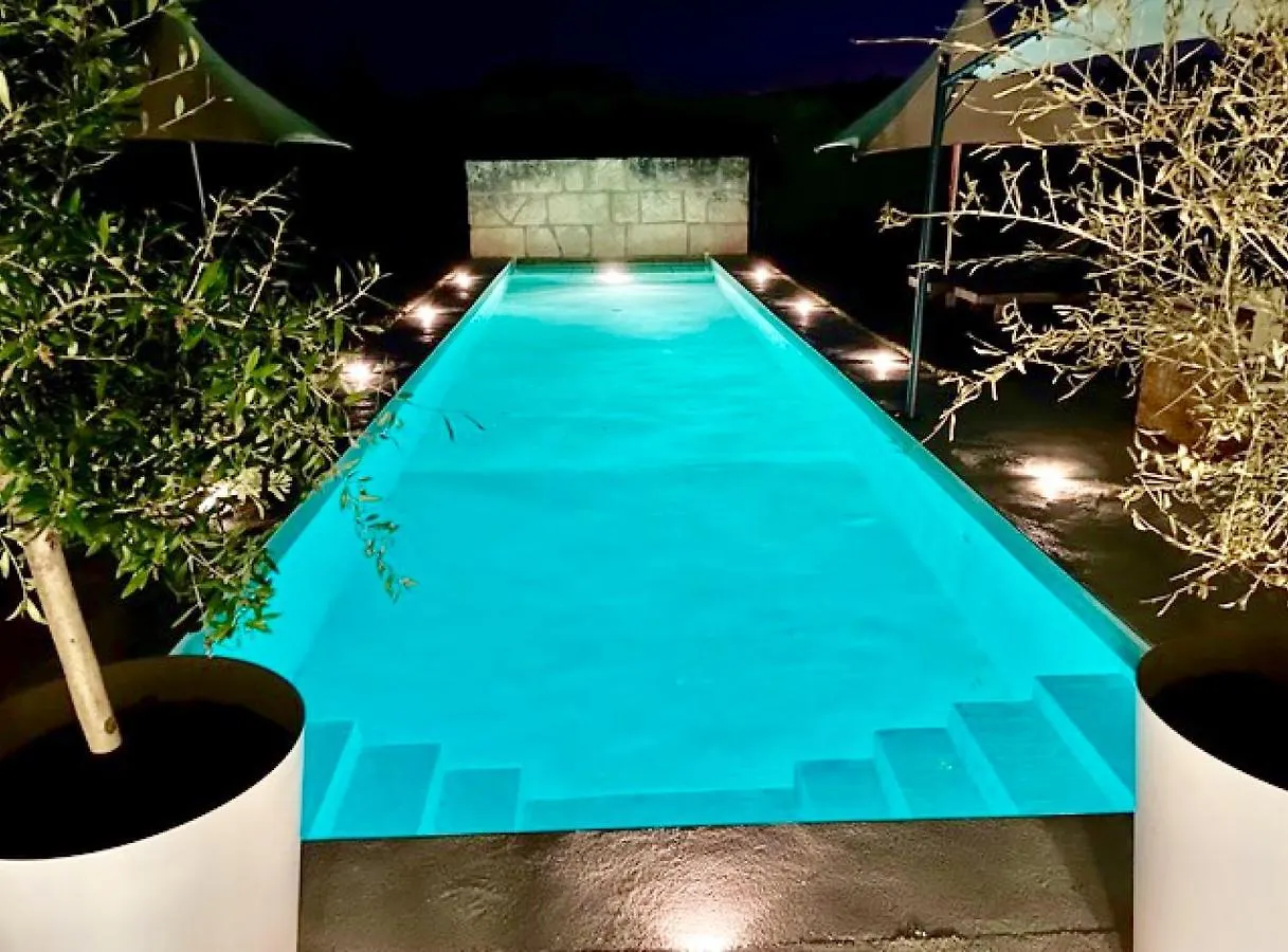Les Cerisiers Maison Bertuli Climatise, Piscine Chauffee, Lit King Size, Classe 5 Etoiles Оппед Франция